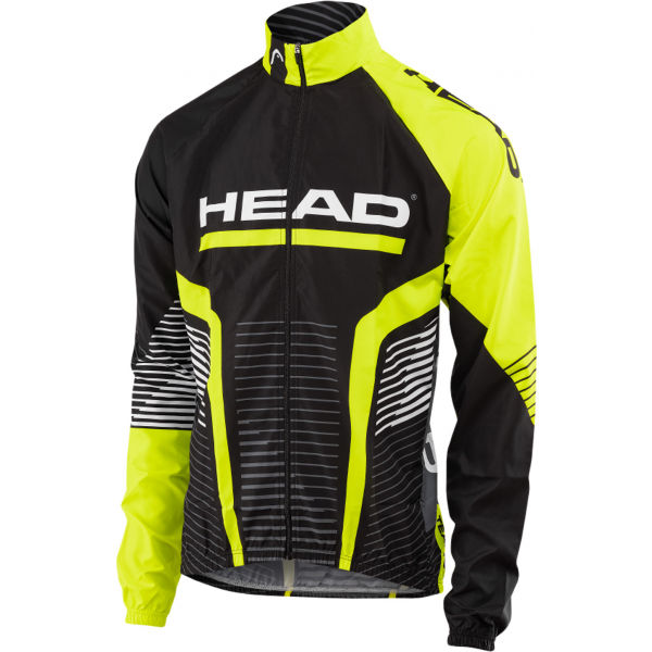 Head MEN ANORAK TEAM černá L - Pánská cyklistická bunda Head