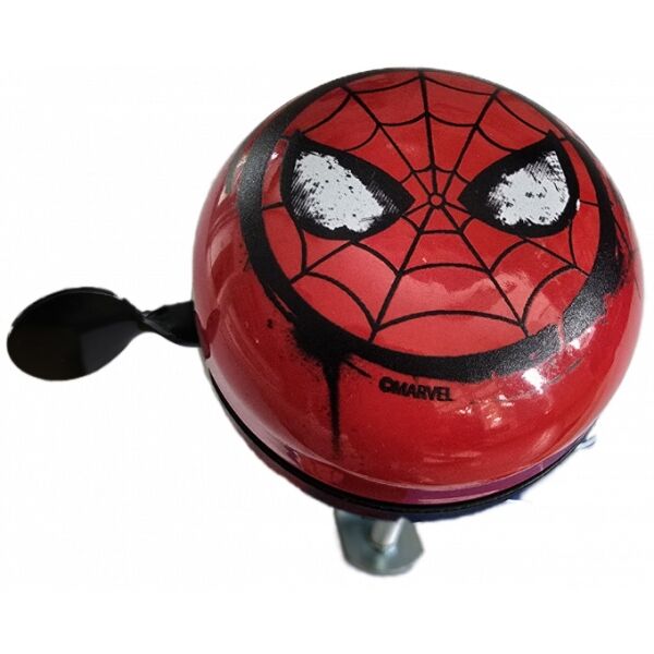 Disney SPIDERMAN PATTERN Retro zvonek na kolo